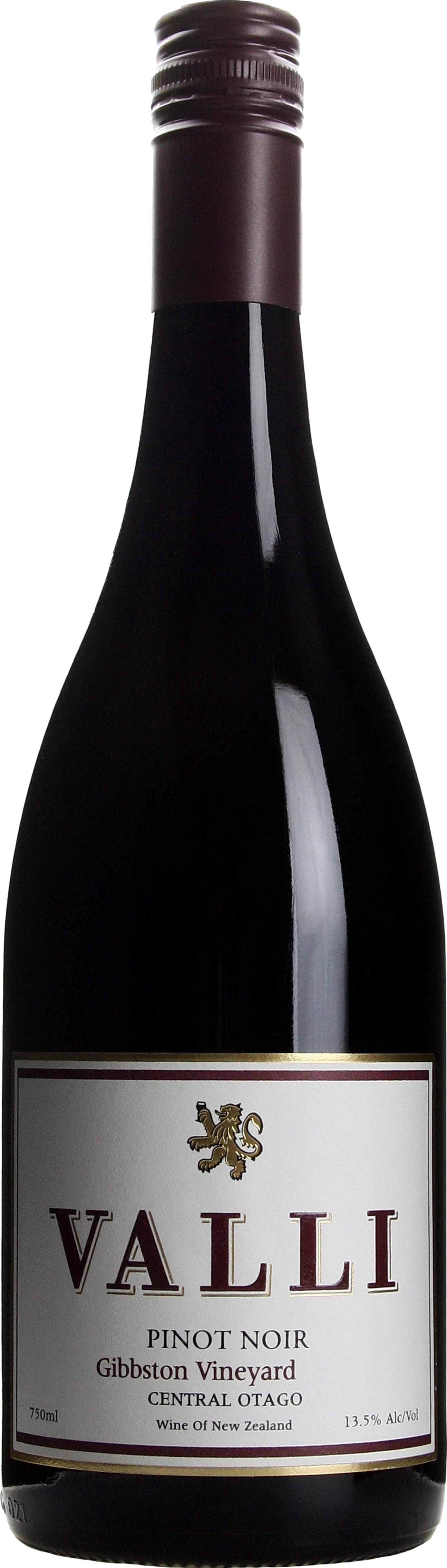 Valli Gibbston Vineyard Pinot Noir 2019 - 13.50 % vol
