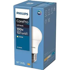 Philips LED-Birne 13W E27 2700 K warmweiß 3 St.