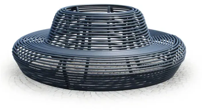 Sitzbank fur den öffentlichen Bereich h287_214