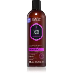 HASK Curl Care Feuchtigkeit spendendes Shampoo für welliges und lockiges Haar 355 ml