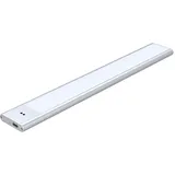 LED Schrankleuchte - 600mm 250lm 3000-6000K CCT - Wellensensor - Silber