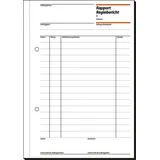 Sigel Formularbuch Rapport/Regiebericht A5 Blau