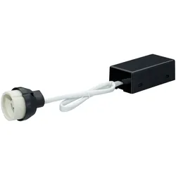 Einbauleuchten Zubehör Anschlussset inkl. Schnellklemme 70x35mm 230V GU10 Schwarz