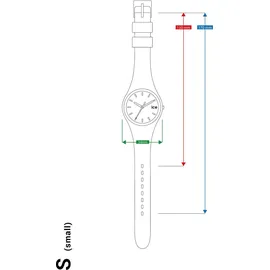 ICE-Watch Ice flower Silikon 34 mm 017582