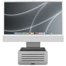 Twelve South HiRise Pro Stand for iMac/Studio Display Silver