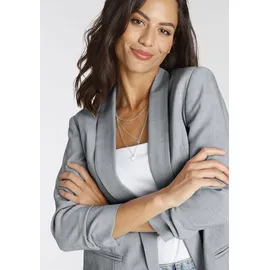 LAURA SCOTT Longblazer mit gerafften Ärmeln Gr. 36,