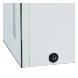 vidaXL LED-Spiegelschrank 80 cm weiß/silber