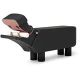 Kay Bojesen Flusspferd Figuren 12.5 cm schwarz