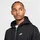 Nike Club Fleece Kapuzenjacke Herren Schwarz S
