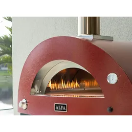 Alfa Forni Moderno 3 Pizza Holz Ardesia Grey