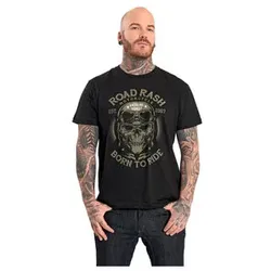 Gasoline Bandit Road Rash Kurzarmshirt schwarz, L