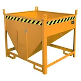 Bauer Südlohn Silobehälter SGS 50, lackiert, Gelborange