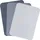 Alpina Schneidebrett-Set Kunststoff 3-tlg. 20 x 28 cm Grau