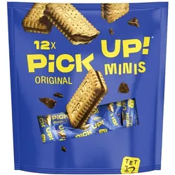 PICK UP! 12er-Pack Mini-Doppelkeks-Riegel »PiCK UP! minis Choco«