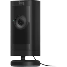Ring Überwachungskamera Stick Up Cam Pro Netzstecker«, Innenbereich-Außenbereich, schwarz