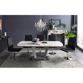 SalesFever Esszimmerstuhl 4er Set | schwarz