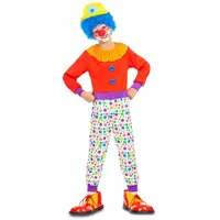 Kostüm für Kinder - buntes Clown-Kostüm von My Other Me - 5-6 Jahre