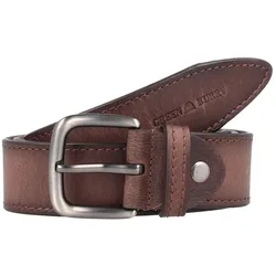 Greenburry Gürtel Leder (braun braun)   Braun Herren 