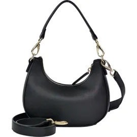 Valentino Zero Re Schultertasche Kunstleder Schwarz