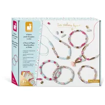 Juratoys Bastel-Set Papierperlen Schmuck-Bastelset