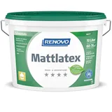 Renovo Mattlatex Weiss matt 10 l