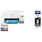 Epson EcoTank ET-2876 Plus zusätzliche Tintenflasche (Schwarz)