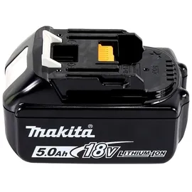 Makita DCL 181 FT1 W Akku Staubsauger 18 V Weiß + 1x Akku 5,0 Ah - ohne Ladegerät