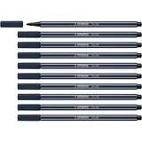Stabilo Premium-Filzstift 10 St. grau