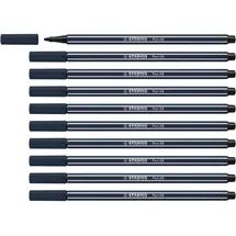 Stabilo Premium-Filzstift 10 St. grau
