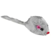 Karlie Plüschmaus Katzenspielzeug, 5 cm grau