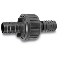 KLASEBO® Rückschlagventil 21mm, Pvc-u, Mit Tüllen, Für Schlauch