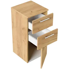 Posseik Midischrank 35,2 x 75 x 36,8 cm Eiche Gold