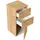 Posseik Midischrank 35,2 x 75 x 36,8 cm Eiche Gold
