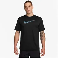 Nike hyverse kurzarm trikot schwarz herren - L