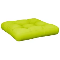VidaXL Palettenkissen Knallgrün 58x58x10 cm Stoff