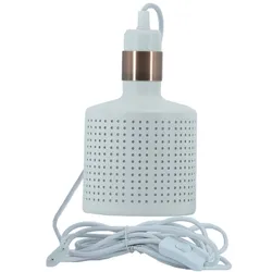 Venso EcoSolutions VEGA E27 Lampenschirm Weiß, Lampenschirm Metall, Venso Pflanzenlampe, E27 Pflanzenlampe, Lampenschirm E27, Tageslichtlampe für Pflanzen, Pflanzenlicht, LED Zimmerpflanze