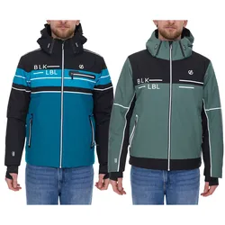 DARE 2b OUTLIER II oder SPEED OUT II Herren Snowboard-Jacke wasserdichte Ski-Jacke nachhaltige Wintersport-Jacke DMP520/DMP519 Schwarz/Blau oder Schwarz/Grün - S