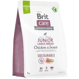 Brit Sustainable Junior Large Breed Huhn & Insekten 3 kg