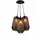 s.luce Velo Cluster 3-flg. 18 cm Rund / Rauch/Schwarz