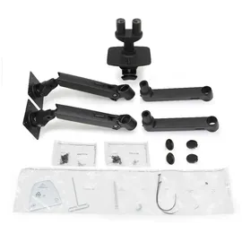 Ergotron LX Dual Monitorarm Tischhalterung Schwarz