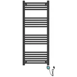 Belrad Badheizkörper 1600 x 500 mm 700 W schwarz matt