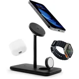 Twelve South HiRise 3 Deluxe Wireless Charging Stand Schwarz