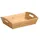 KESPER Aufbewahrungskorb aus Bambus 31,5 x 23 x 9 cm braun
