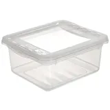 keeeper Aufbewahrungsbox mit Air Control System, 19,5 x 16,5 x 8,5 cm, 1,7 l, Bea, Transparent