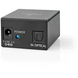Nedis ASPL2512BK - TosLink Splitter, 2-fach