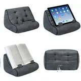 Bookchair Lesekissen 40 x 30 cm Grau