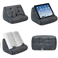Bookchair Lesekissen 40 x 30 cm Grau