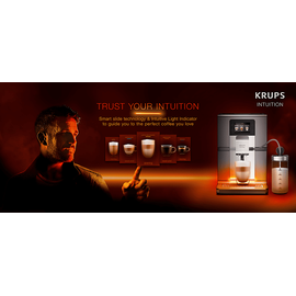 Krups Intuition Preference+ EA875E silber/chrome-optik/schwarz
