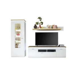Sconto Wandboard Cali 175 x 22 x 26 cm Weiß