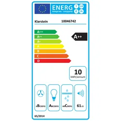MaxAir Dunstabzugshaube   Kompakt & leistungsstark   A++ Energieeffizienz   Dual-Ventilation Creme